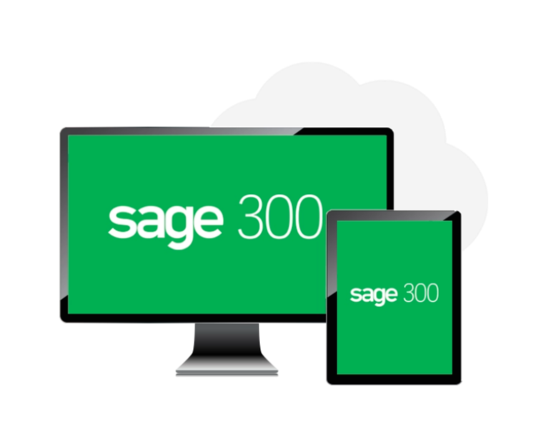 Sage 300 Cloud Accounting Software logo with text 'sage-300-erp-dubai-uae'.