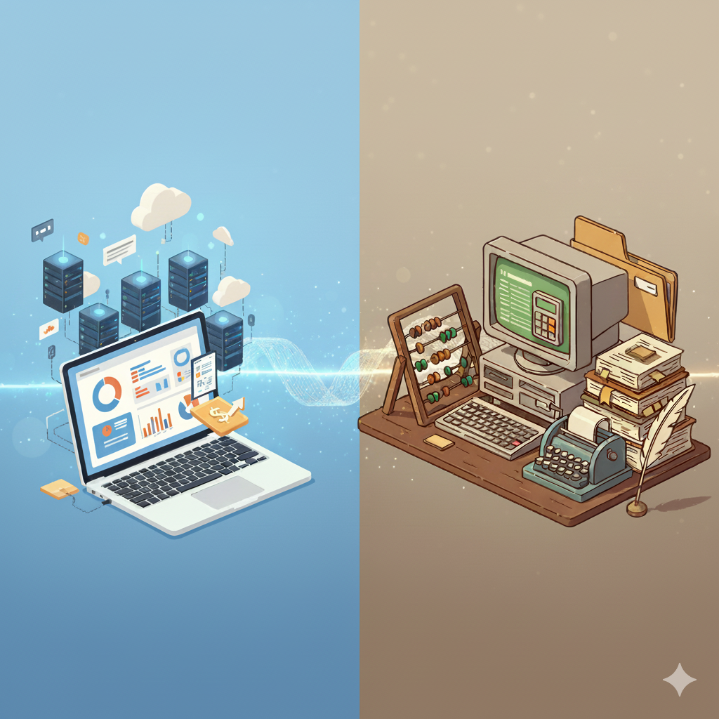 Read more about the article Online Accounting Software vs Traditional Accounting Systems: Which One Should You Choose?