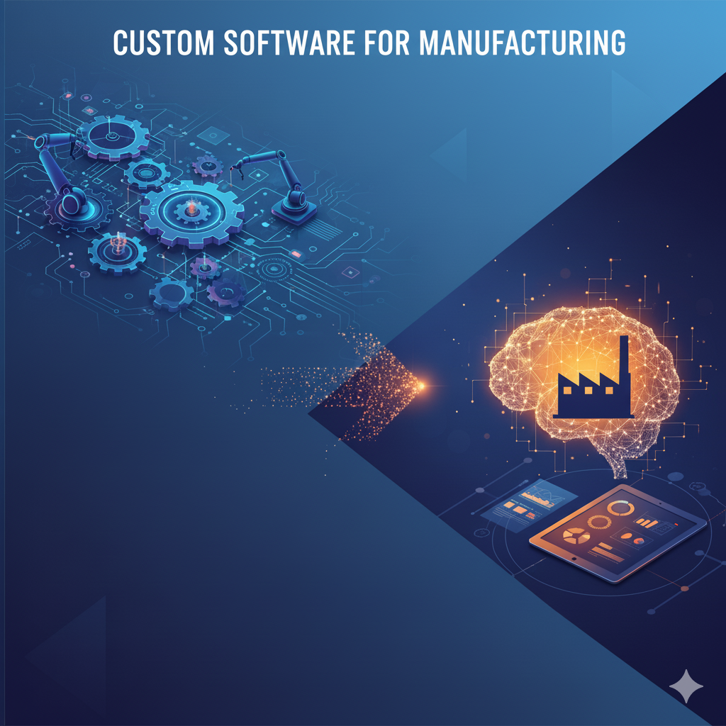 Read more about the article Custom Software for Manufacturing: Enhancing Productivity with Automation
