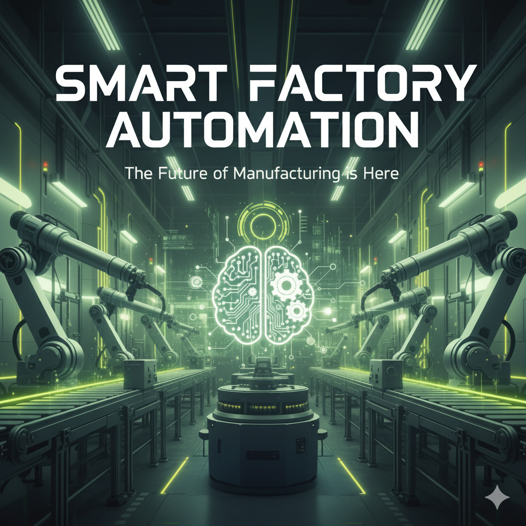 Read more about the article Smart Factory Automation: Leveraging IoT and AI for Intelligent Manufacturing